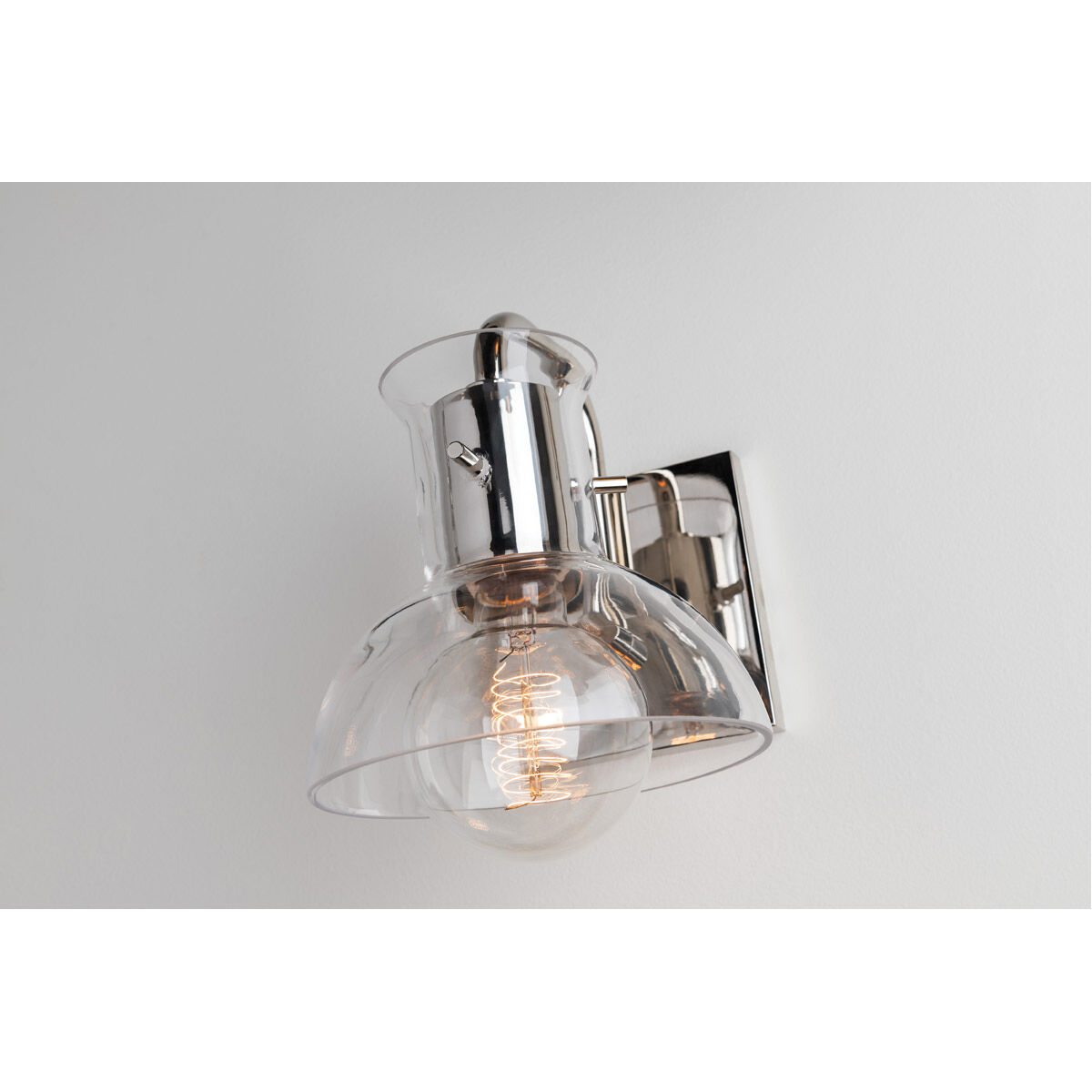 Riley 1 Light 6 inch Polished Nickel Bath And Vanity Wall Light