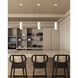 Cameo Pendant Ceiling Light in White
