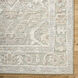 Leros 108 X 72 inch Ash / Light Silver / Pearl / Sterling Grey Handmade Rug in 6 x 9