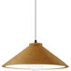 Radiance Collection - Flare 1 Light 11.75 inch Antique Gold and Dark Bronze Pendant Ceiling Light in Replaceable Bulb, White, Form+Finish+Function