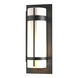 Banded 1 Light 25.9 inch Coastal Black Outdoor Sconce, Extra Large