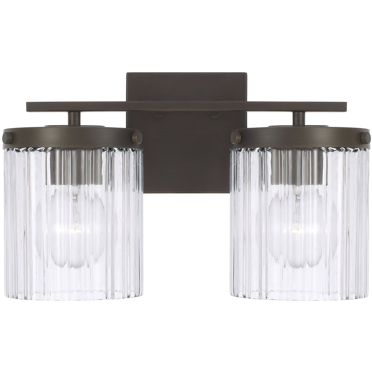 Vaughn 2 Light 14.5 inch Oil Rubbed Bronze Vanity Light Wall Light