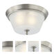Surrey 3 Light 15.5 inch Brushed Nickel Flush Mount Ceiling Light