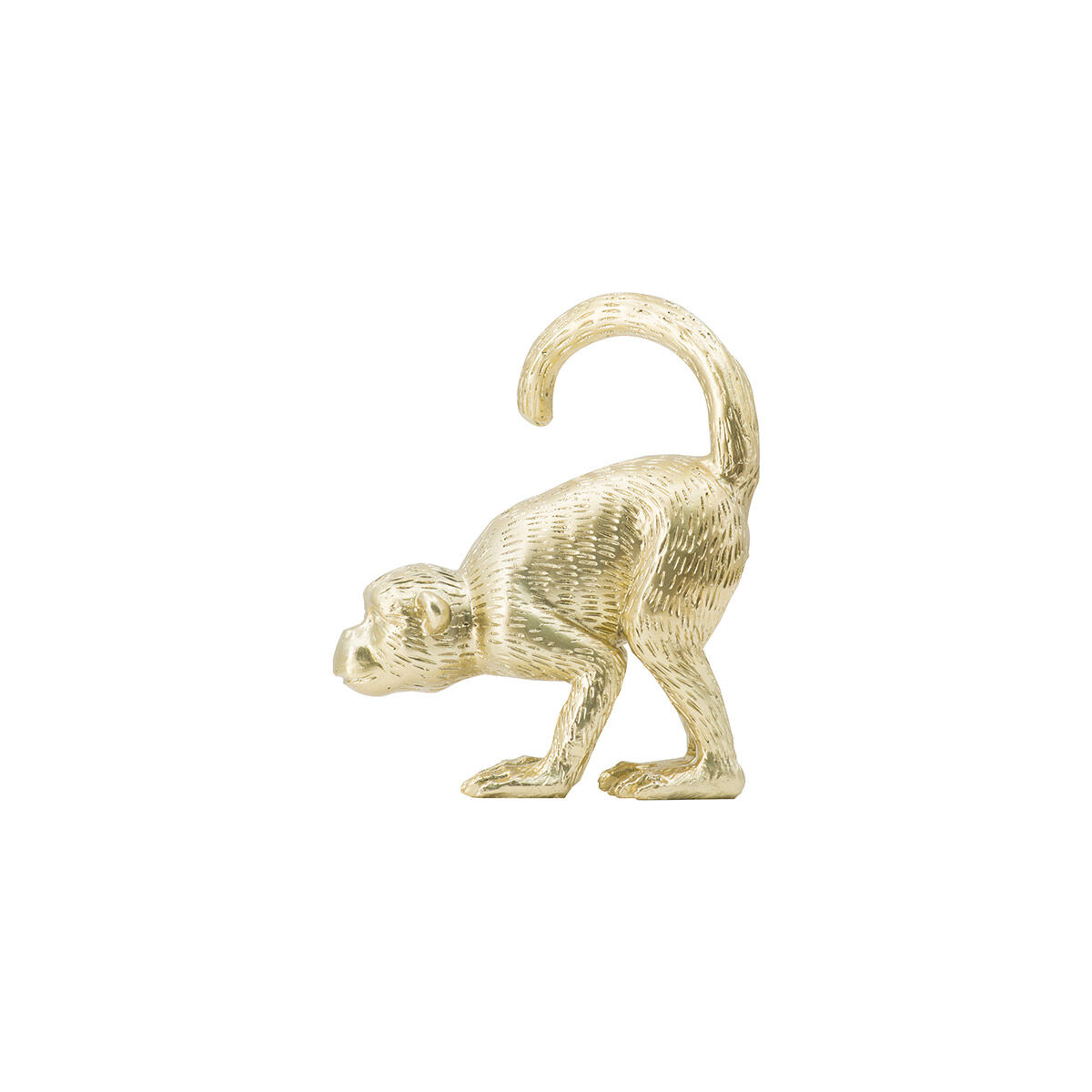 Monkey Gold Table Top Decor