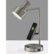 Rowe 19 inch 60.00 watt Brushed Steel Supercharger Desk Lamp Portable Light