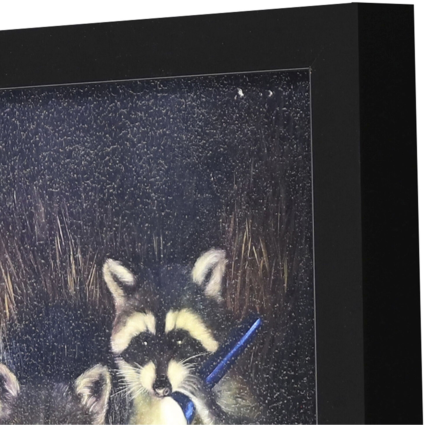 Animals 11 X 11 inch Non-Glass Framed Art, Propac