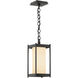 Cela 1 Light 6.2 inch Coastal Oil Rubbed Bronze Outdoor Lantern in Opal, Medium