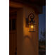 Casa Outdoor Wall Mount Lantern in Clear, Small