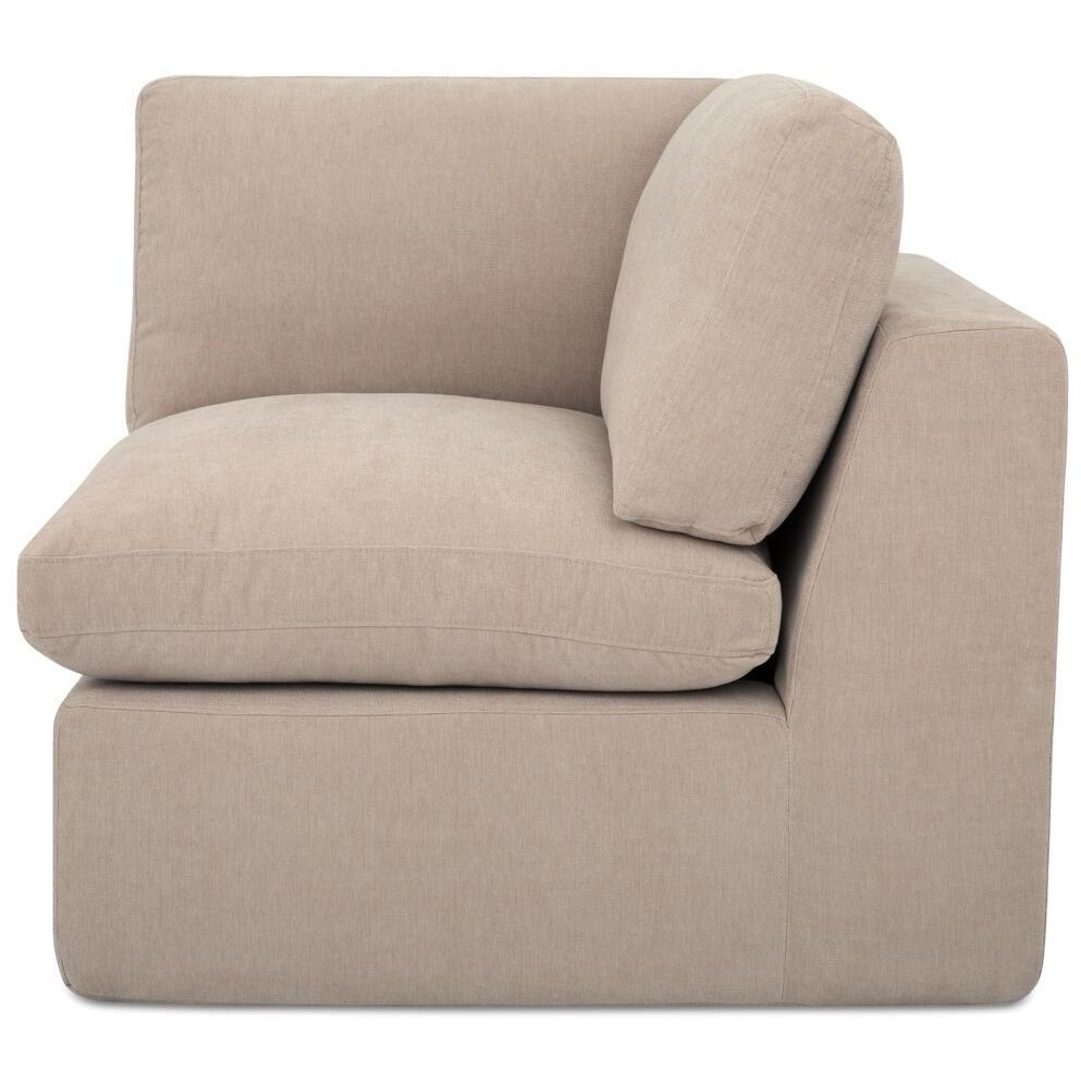 Cates Beige Corner Chair