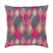 Camila 18 X 18 inch Bright Pink/Garnet/Rose/Dark Green/Sage/Taupe Pillow Kit, Square