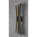 Scroll LED 30 inch Architectural Bronze Outdoor Wall Mount