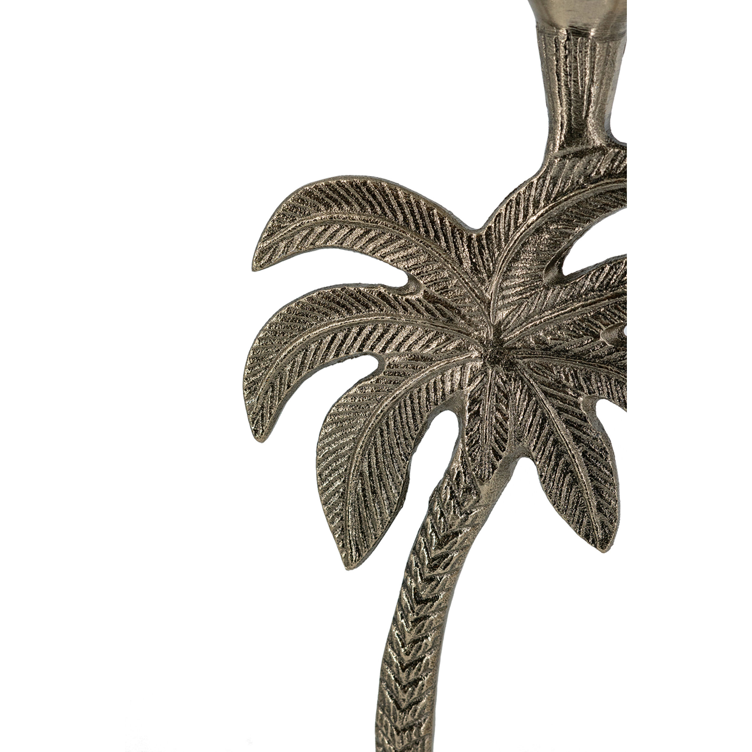 Anita 24 X 14 inch Gold and White Side Table