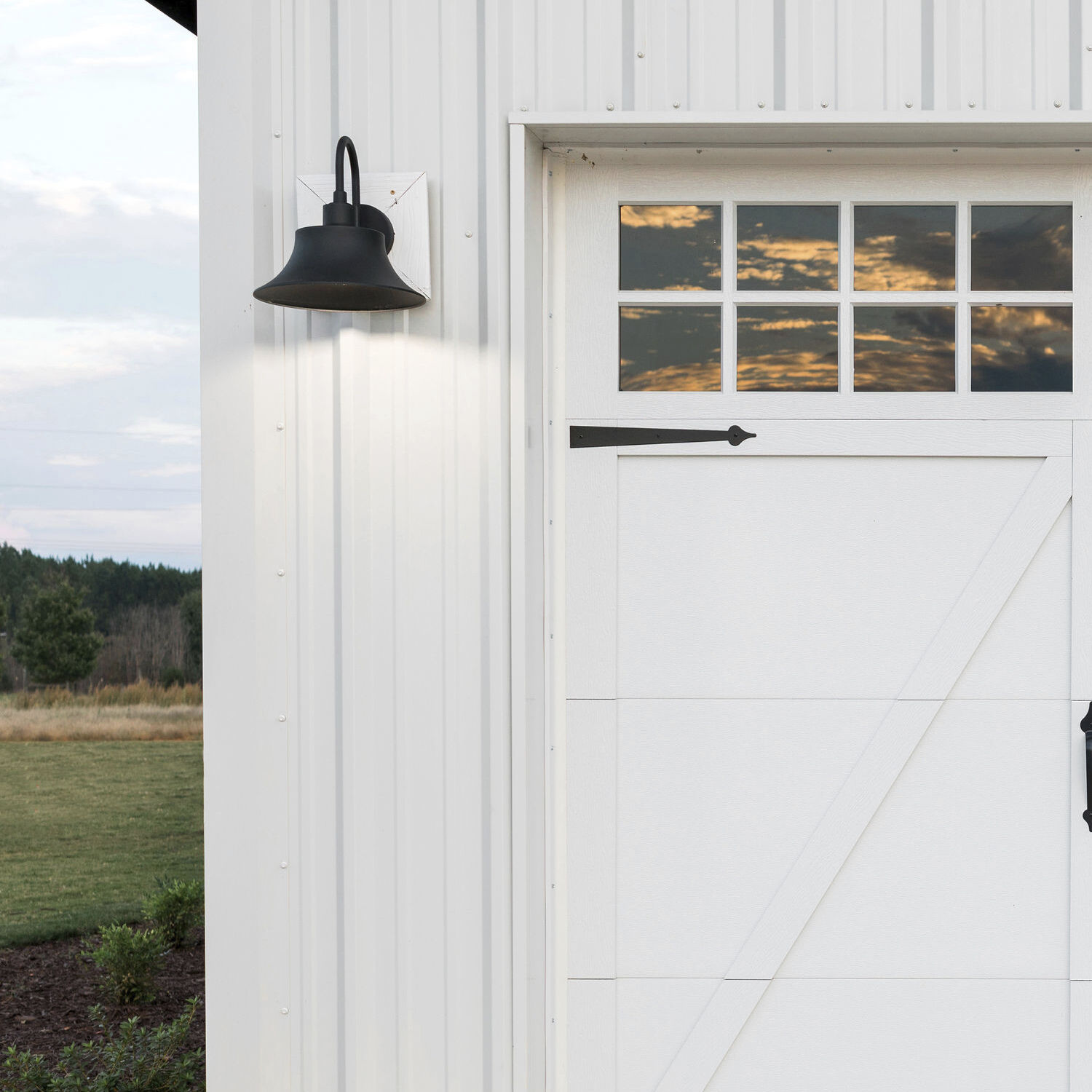 Brock 1 Light 13 inch Black Outdoor Wall Lantern