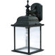 Senator 1 Light 15.5 inch Black Outdoor Wall Mount