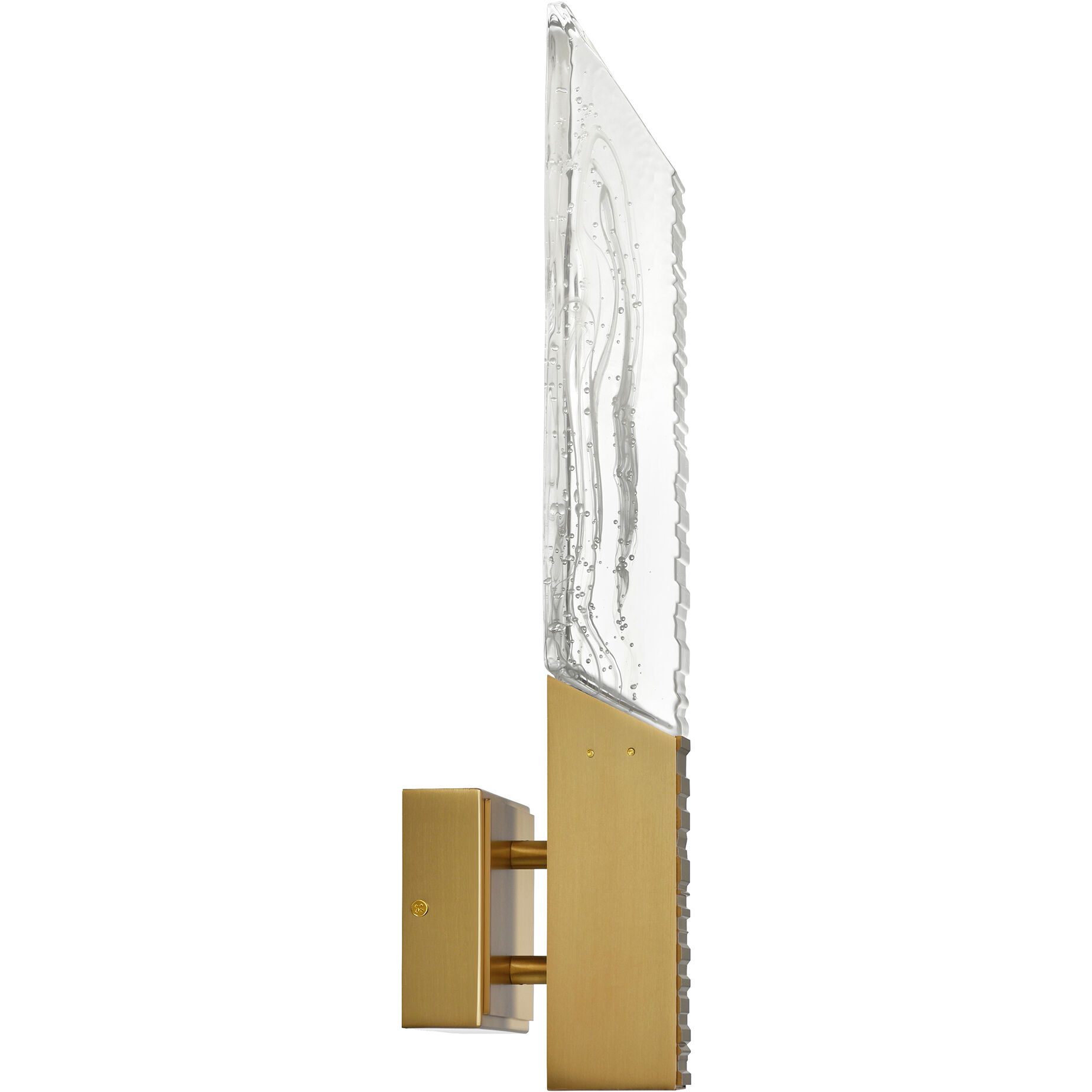 Petra LED 4.7 inch Brass Wall Light