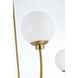 Nyomi 4 Light 30 inch Satin Gold Chandelier Ceiling Light