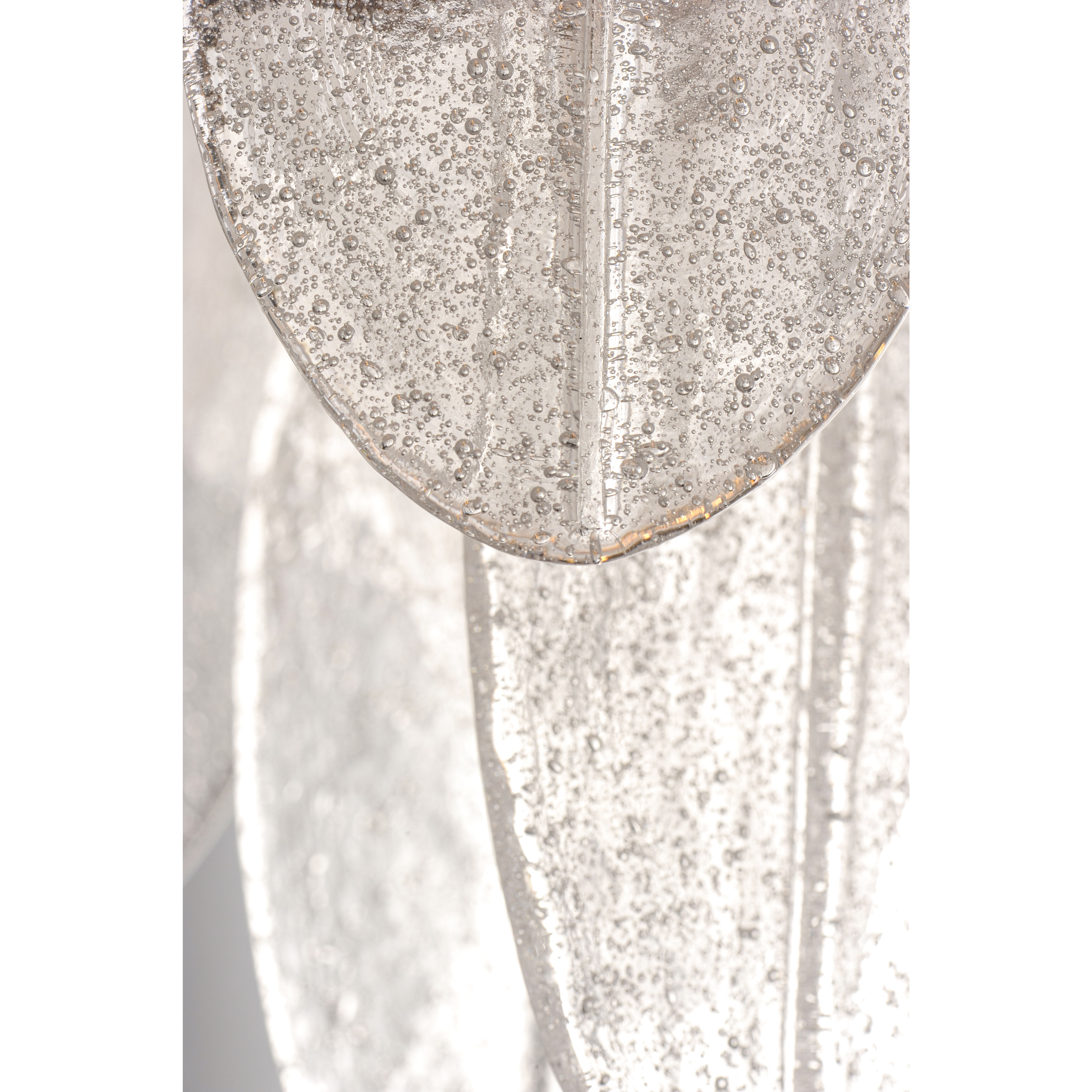 Glacier 3 Light 18 inch White/Polished Chrome Wall Sconce Wall Light