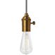 SoCo 1 Light 1.3 inch Antique Bronze Pendant Ceiling Light