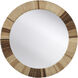 Calusa 33.5 X 33.5 inch Brown Mirror