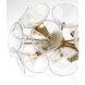 Winter 12 Light 39 inch Soft Brass Island Chandelier Ceiling Light