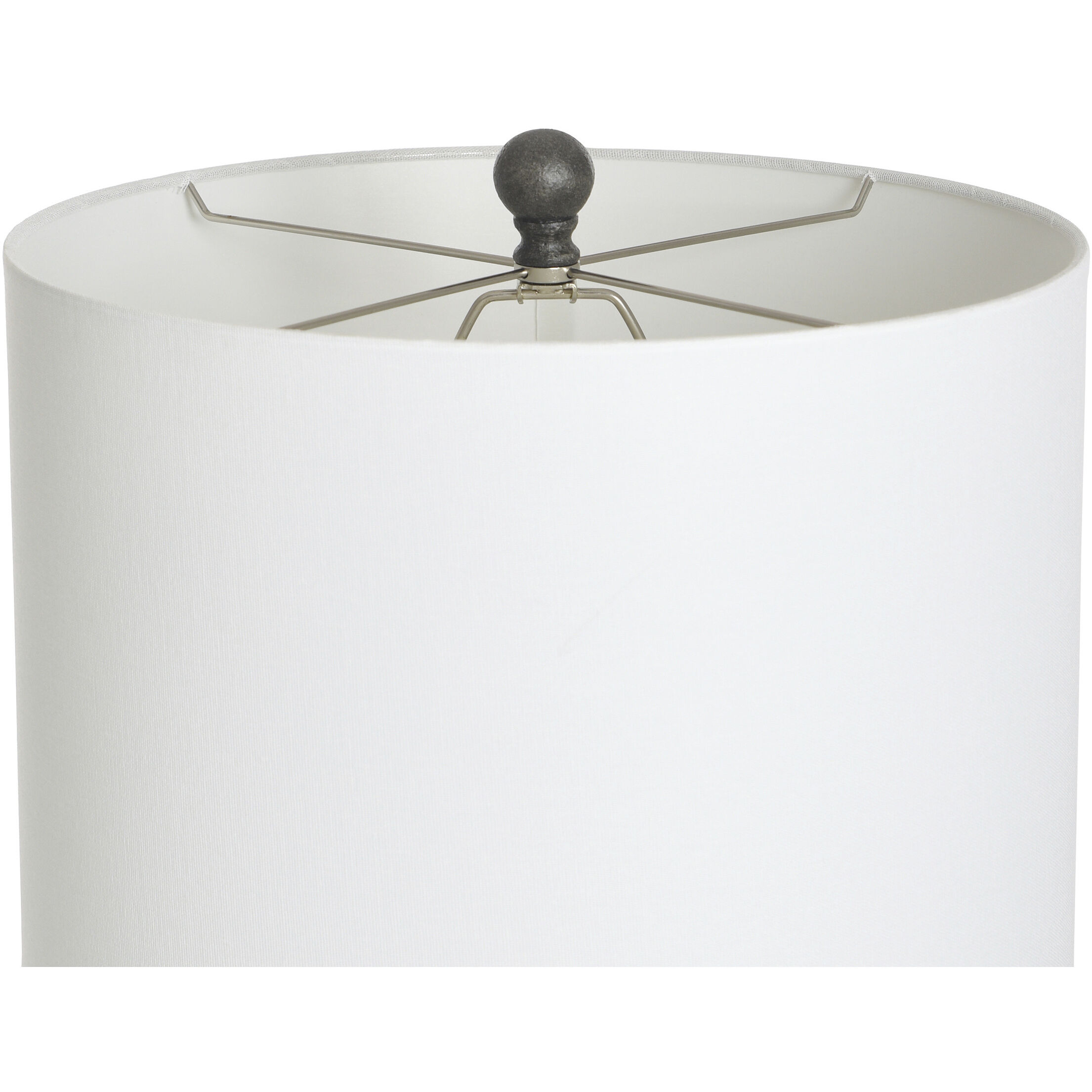 Charlotte 32 inch 150.00 watt Matte Black Table Lamp Portable Light