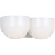 Christiane Lemieux Cheverny 2 Light 11.63 inch Polished Nickel Bath Sconce Wall Light