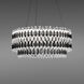Signature Tahitian LED 24.6 inch Matte Black Pendant Ceiling Light, Schonbek Signature