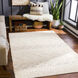 Santa Barbara 90 X 60 inch Cream Rug in 5 x 8, Rectangle