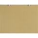 Makalu Gold Foil Wall Art, Set of 3