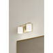 Seville 2 Light 14.5 inch Legacy Brass Vanity Wall Light