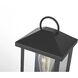 Neil 1 Light 14 inch Black Outdoor Wall Sconce