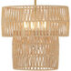 Bungalow Heaven 4 Light 16 inch Soft Brass Pendant Ceiling Light