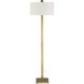 Laight 64.5 inch 150.00 watt Antique Brass Floor Lamp Portable Light