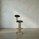 Sedes 39 inch Antique Brass Counter Stool