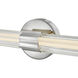 Georgette LED 32.25 inch Polished Nickel Vanity Light Wall Light