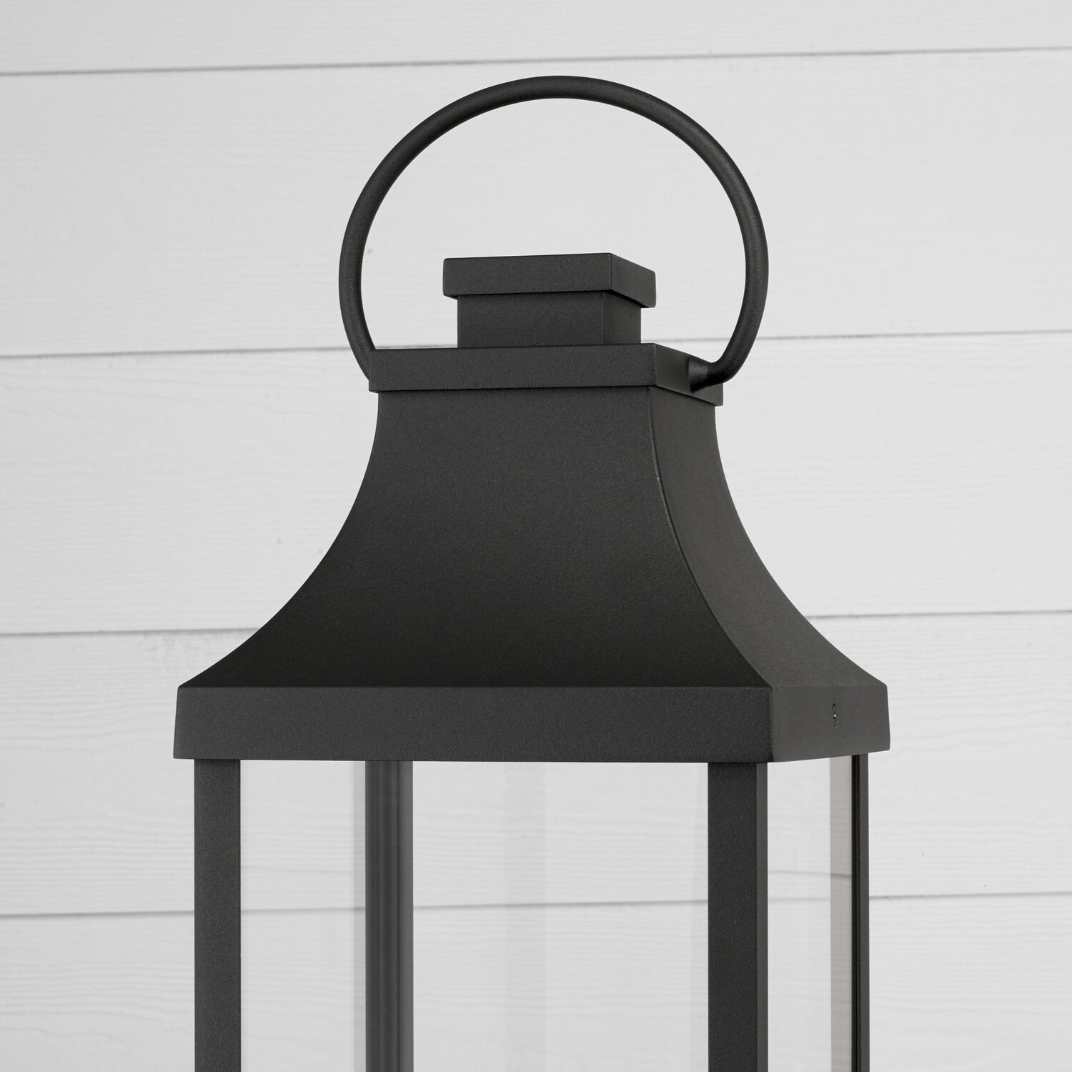 Bradford 3 Light 26.75 inch Black Outdoor Post Lantern