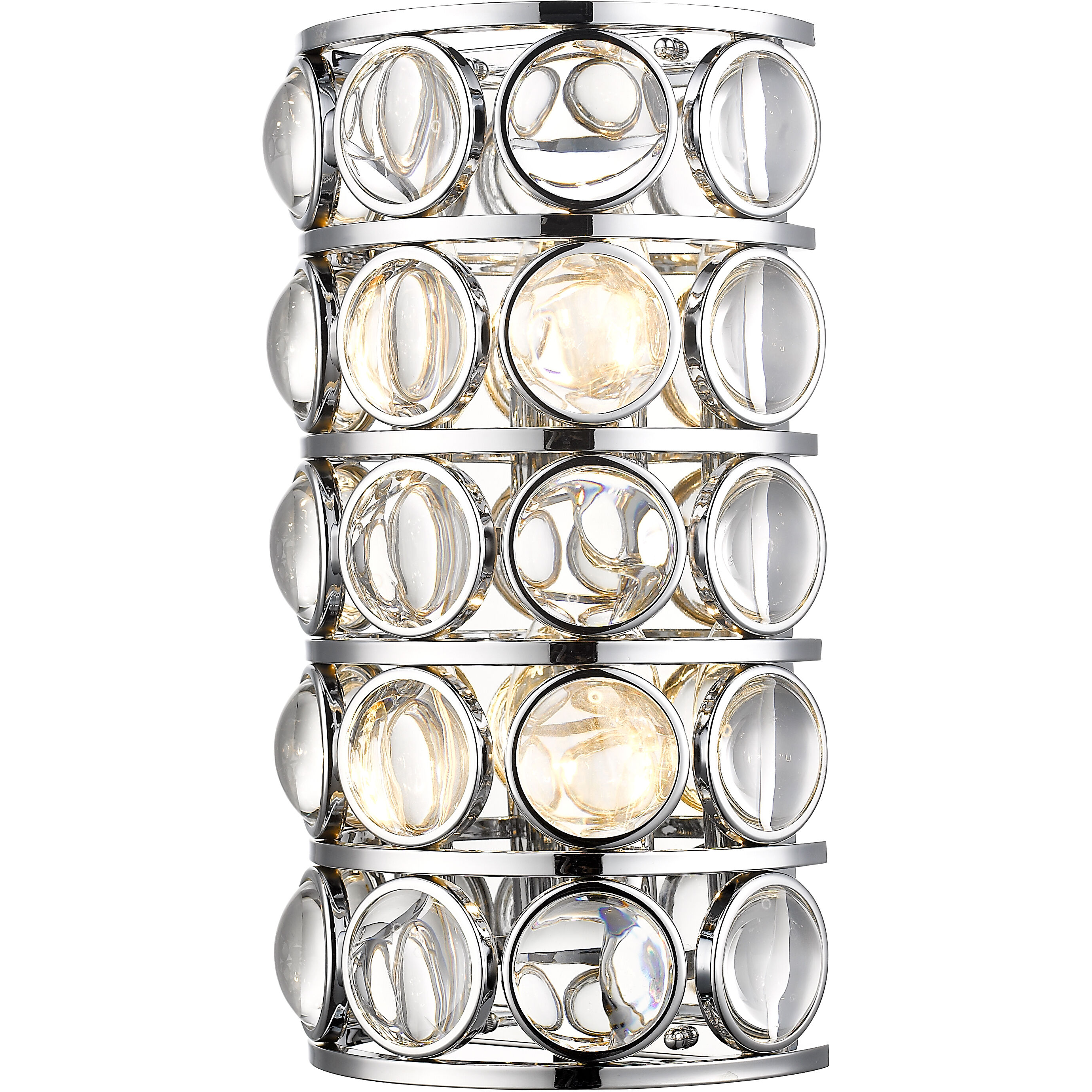 Eternity 4 Light 9.75 inch Chrome Wall Sconce Wall Light in 11