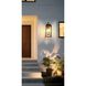 Hillside 3 Light 31 inch Dark Bronze Exterior Wall Sconce