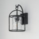 Del Mar 1 Light 14 inch Blacksmith Outdoor Wall Mount in Water