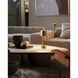 Traverse 13 inch 2 watt Polished Antique Brass Cordless Table Lamp Portable Light