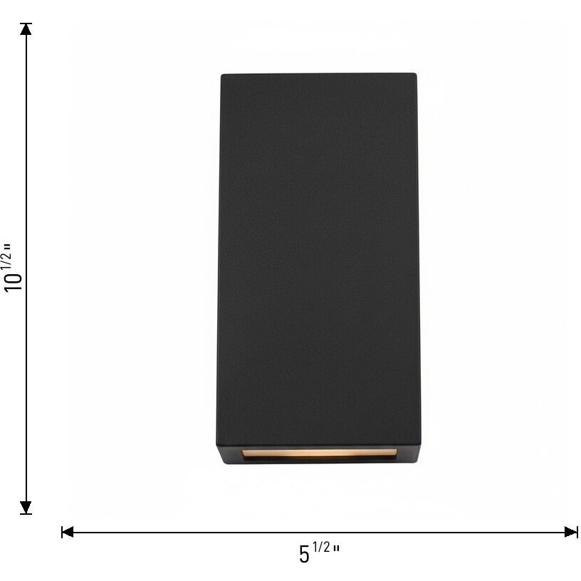 Sean Lavin Kukei LED 10.5 inch Textured Black Outdoor Wall Lantern