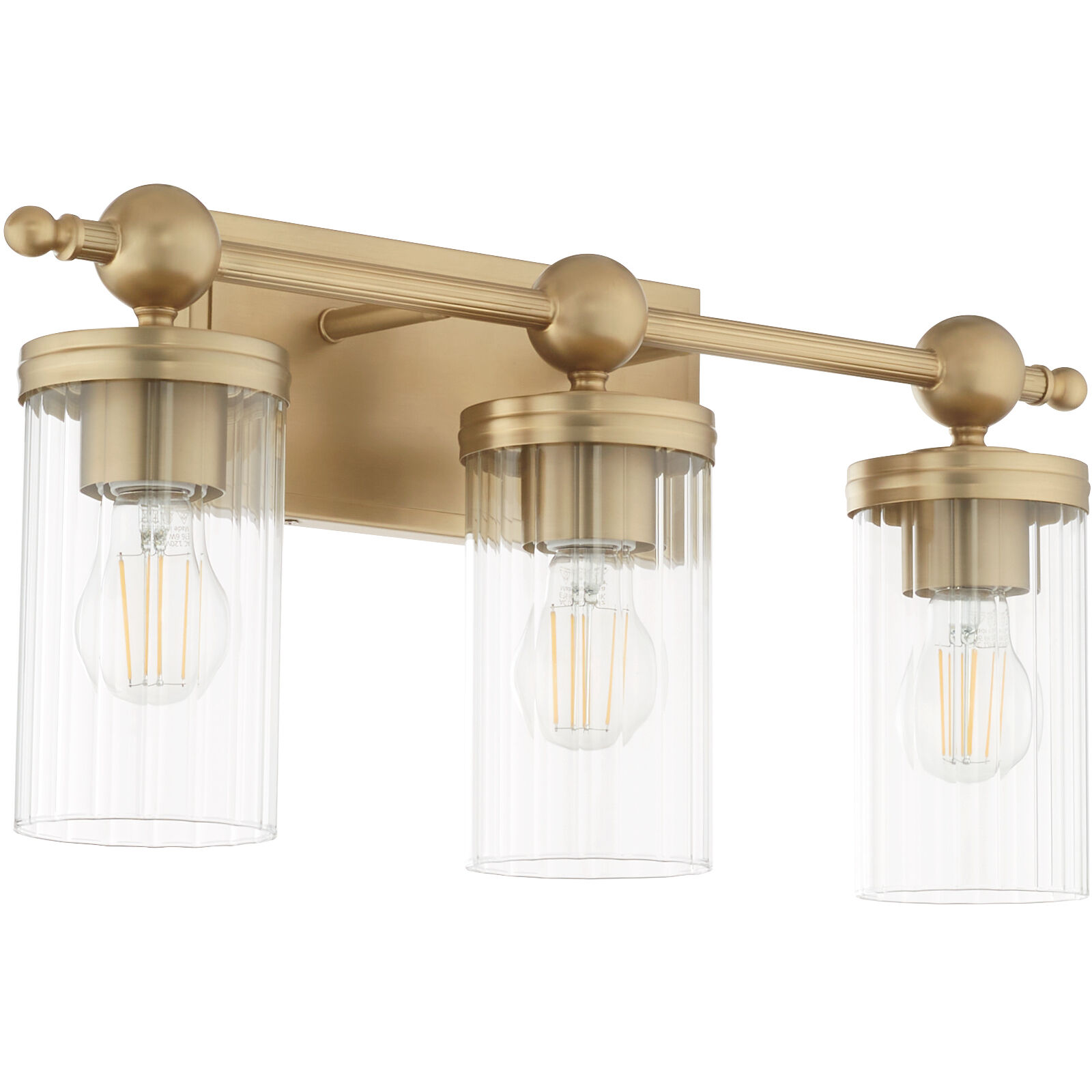 Lee Boulevard 3 Light 22.00 inch Bathroom Vanity Light