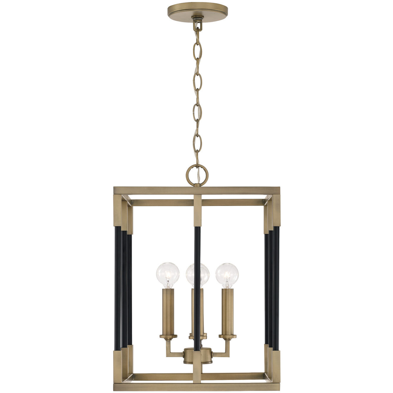 Bleeker 4 Light 13.00 inch Foyer Pendant