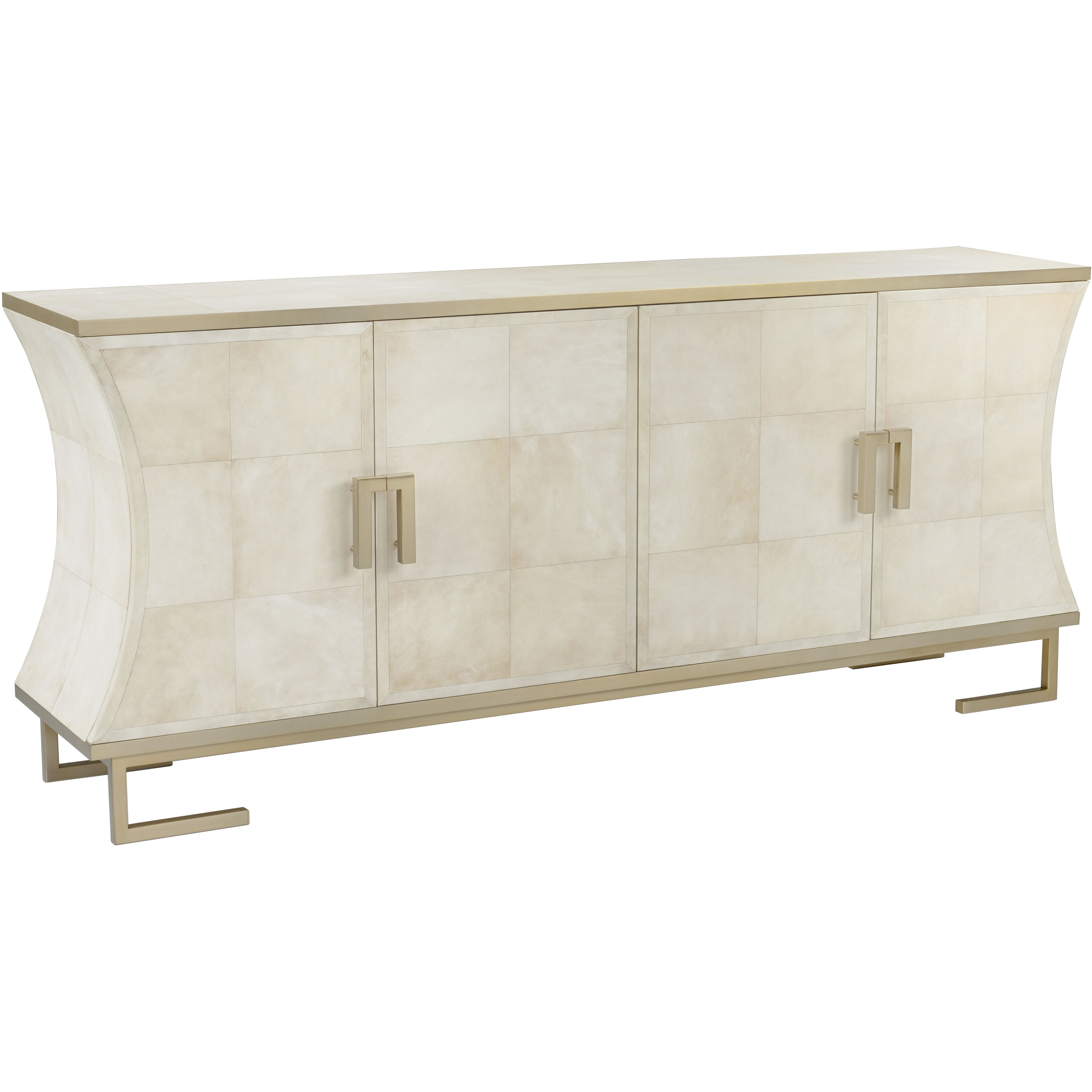 Mikami White/Cream Cabinet