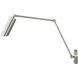 Drew & Jonathan Frasar 1 Light 4.75 inch Brushed Nickel Two Arm Sconce Wall Light, Large