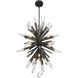 Elsa 12 Light 26.25 inch Midnight Graphite Pendant Ceiling Light