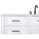 Virginia 60 X 35 inch White Bathroom Vanity Cabinet
