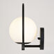 Bucktown LED 9.5 inch Matte Black Wall Light