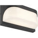 Laguna LED 5 inch Black Flush Mount