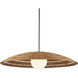 Barbary 1 Light 42 inch Black Outdoor Pendant